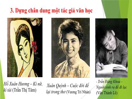 Bài giảng Chuyên đề 3 - Phần 2: Viết về một tác giả văn học (Tiết 29, 30) - Ngữ văn 11 Kết nối tri thức