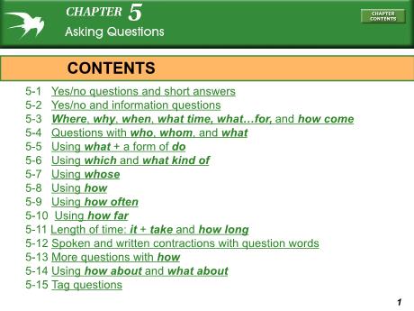 Bài giảng Chuyên đề ngữ pháp tiếng Anh - Chủ đề: Asking questions Bài giảng Chuyên đề ngữ pháp tiếng Anh - Chủ đề: Asking questions