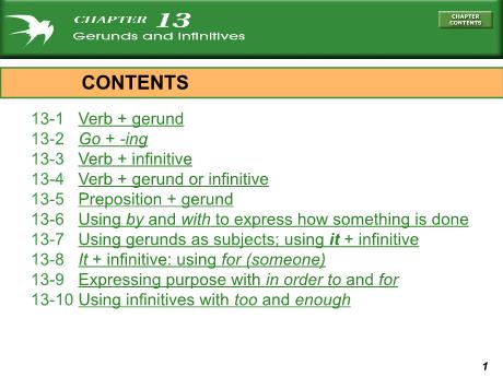 Bài giảng Chuyên đề ngữ pháp tiếng Anh - Chủ đề: Gerunds and infinitives Bài giảng Chuyên đề ngữ pháp tiếng Anh - Chủ đề: Gerunds and infinitives