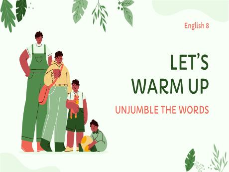 Bài giảng Chuyên đề Tiếng Anh 8 - Unit 6: Lifestyle (Lesson 1)