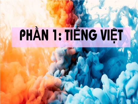 Bài giảng Ôn thi vào 10 môn Ngữ văn 9 - Chuyên đề Tiếng Việt và Làm văn Bài giảng Ôn thi vào 10 môn Ngữ văn 9 - Chuyên đề Tiếng Việt và Làm văn