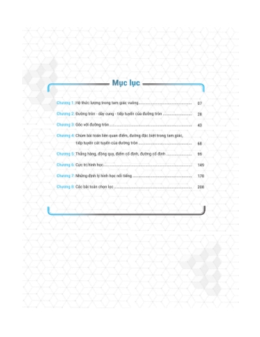 Chuyên đề Hình học luyện thi vào Lớp 10