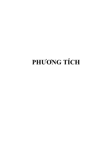 Chuyên đề Phương tích và ứng dụng trong Toán 9
